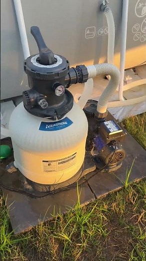 AQUASTRONG 20in Sand Filter Pump Review: Powerful Pool Cleaning