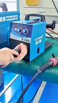 NBC500 Split MIG Welder Setup Tutorial | 500A Industrial Gas Shielded Welding#weldingmachine