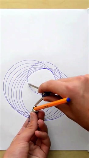 Cool art with a compass!