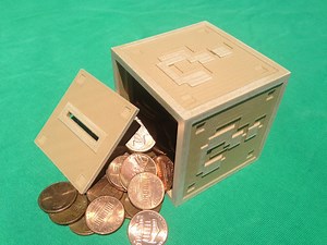 Mario Question Block Coin Bank