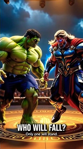 THOR VS HULK 💥 Boxing Match 💥 #avengers #superhero #marvel #venom #spiderman #venom