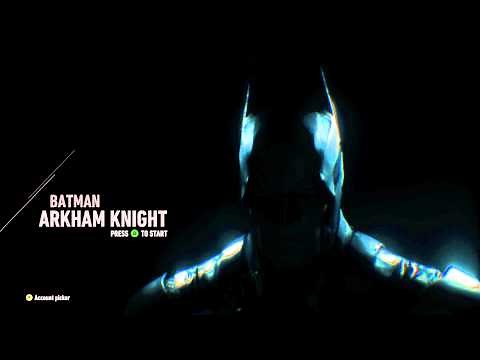 Batman: Arkham Knight Title Screen (PC, PS4, Xbox One)