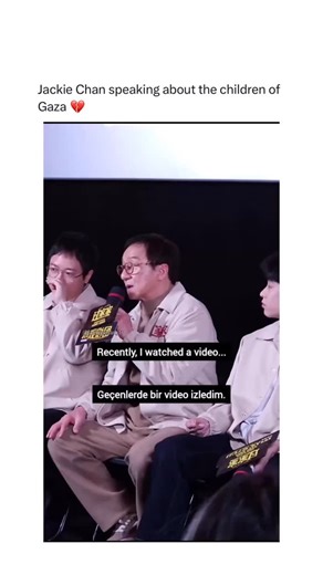 ItsAllMaad on Instagram: "Hollywood and martial arts icon Jackie Chan has stirred international attention with a heartfelt message about the humanitarian crisis in Gaza, shared during an interview for his upcoming film. Chan, a globally recognized actor, director and stunt pioneer known for films like Rush Hour and Drunken Master, appeared in a recent promotional interview for his latest project when his remarks turned toward the plight of children in the genocide-torn region. In the video circu