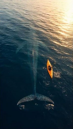 地球最大の生き物、シロナガスクジラ