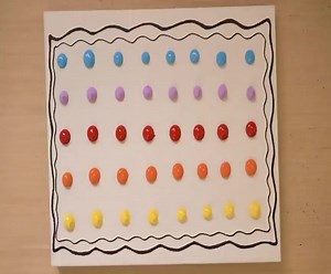 Plastic Wrap Painting Technique for Beginners / Acrylic Paint | Painting Skills