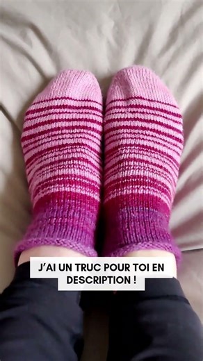 Tricot de chaussettes, une surprise arrive !