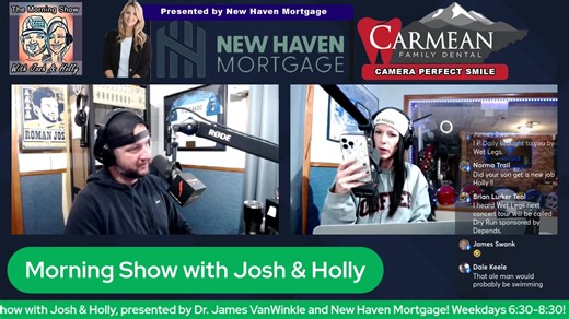 MORNING SHOW WITH JOSH AND HOLLY: Friday, Dec. 5, 2025 � New to streaming or looking to level up? Check out StreamYard and get $10 discount! � | Thunder Radio 107.9 FM