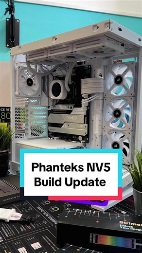 Phanteks NV5 Gaming PC: Bau-Update und Herausforderungen
