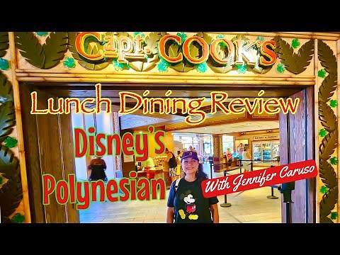 Captain Cook’s Quick Service Lunch Dining Review | Disney’s Polynesian Village Resort