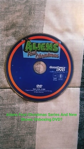 Aliens First Christmas Series And New Shows Unboxing DVD? 📀👽🛸🎅🎁🎄