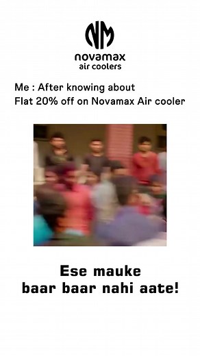 1.3K views | Barfili Hawa Ka Ehsaas! With Gloster air cooler Now available with an exciting offer Flat 20% Off! Use code : NOVA20 at checkout. Offer valid only on www.novamaxindia.com #novamaxaircooler #aircooler #cooler #coolers #bestaircooler #commercialcooler #allindiadelivery #makeinindia #localforvocal #aircoolers #hargharnovamax | Novamax Appliances | Facebook