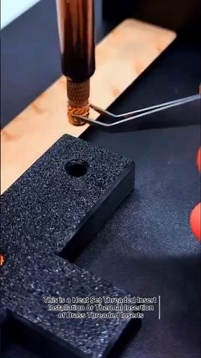 How to Install Heat-Set Threaded Inserts in 3D Printed Parts | Strong Metal Threads in Plastic
