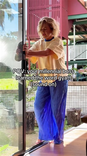 Millennial Boss Learns the Word Gyatt