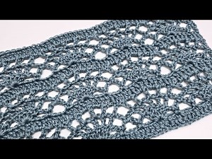 "✨ Quick & Easy Crochet Stitch for Lacy Blankets & Tops! 🧶 Perfect for Beginners! 😍"