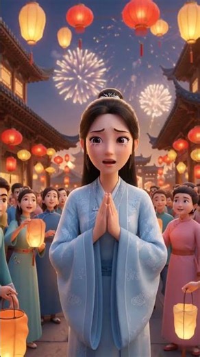 Giúp Bé Gái Đi Lạc Tìm Mẹ Trong Đêm Hội 🏮✨ | Na Tra 3D #Shorts