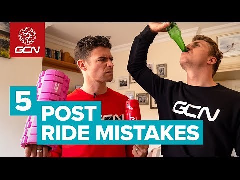 5 Post Ride Mistakes | Cycling Recovery Methods That You Should Avoid