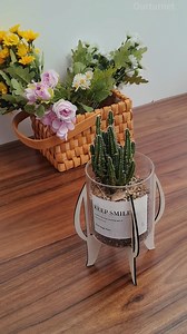 Who says laser engraving is just for signs? 😻 This little plant stand is proof that you can make functional, cute home decor too! 🌿✨ Can't wait to start using the Ortur Laser Master H10 right now👉https://bit.ly/3QPLPOQ #LaserCraft #DIYProjects #PlantParentLife #MinimalistHome #HandmadeDecor #lasercut | Ortur