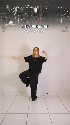 [Parte 1] Dance break tutorial - ATEEZ 'ADRENALINE' #kpop #dancetutorial