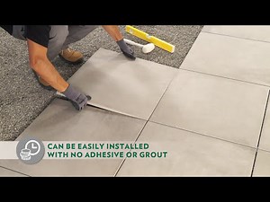 Laying on gravel - Novoceram Outdoor Plus