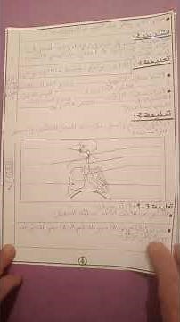 السنة السادسة -ايقاظ علمي/إمتحان الثلاثي الأول 2025-2026