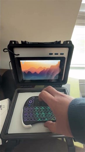 Reconnecting to the local grid. The portable node is back online. 💻🔥 #shorts