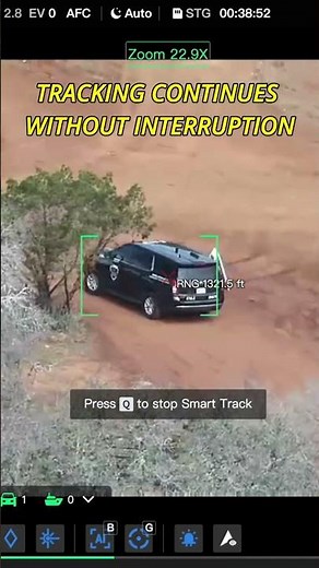 Watch this drone track a moving car that's 2,600 ft away 🛻 DJI Dock 3 Smart Track Feature