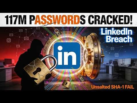 117M LinkedIn Passwords CRACKED: Unsalted SHA-1 Disaster EXPOSED!