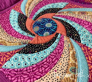 Vortex Quilt Block Pattern - Etsy