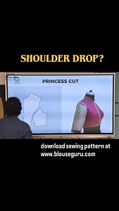Perfect shoulder fit starts here Shoulder Drop Explained Learn how to identify and correct shoulder drop for a perfect blouse fit. Master advanced cutting & fitting with BlouseGuru. Download sewing patterns & learn more on our website. www.blouseguru.com #BlouseGuru #ShoulderDrop #BlouseFitting #PatternMaking #SewingTips SewingTutorial CuttingAndStitching FashionDesign Tailoring HyderabadFashion | Blouse Guru