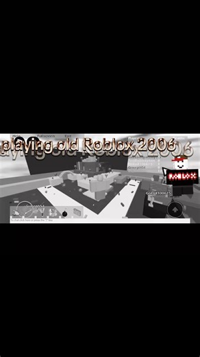 #olddays Roblox 2006 brings back memories