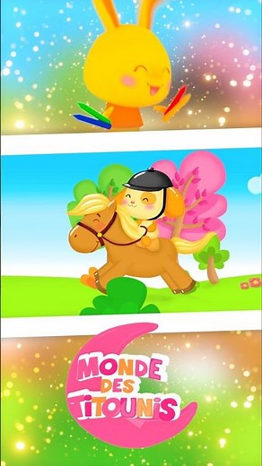 Musiques et Chansons pour Bébés - Comptines Titounis - Le cheval - Au galop