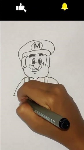🍄 Super Mario Drawing for Kids | Fun Follow-Along