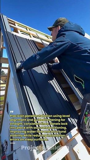 Perfect Metal Roof Alignment With Zero Guesswork