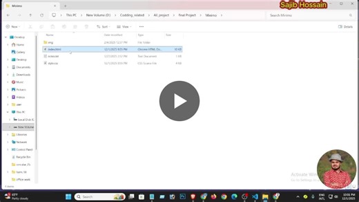 #psdtohtml #frontenddevelopment #webdevelopment #html #css #webdesign | SAJIB HOSSAIN