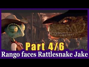 Rango Part 4/6 [ Full MOVIE ] : Rattlesnake Jake show up - Final battle