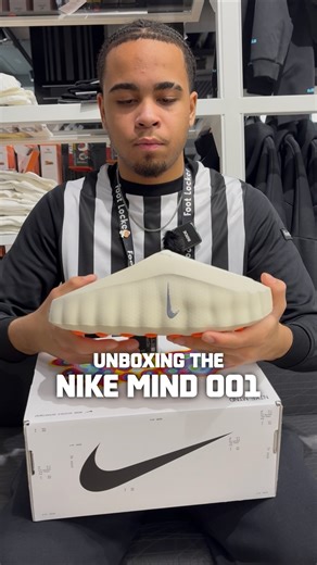 A mind altering shoe 🧠 Engage your senses, get out of your head, and connect with your surroundings with the Nike Mind. Get it in-store at Foot Locker. | Foot Locker