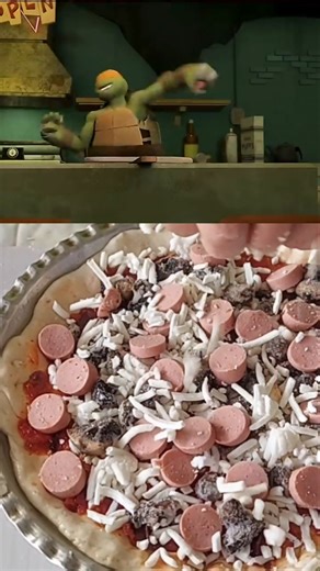 Fiery Marinara Attack Ninja Turtles Style 🌶🐢.#shorts #tiktok #pizza #ninja #chess