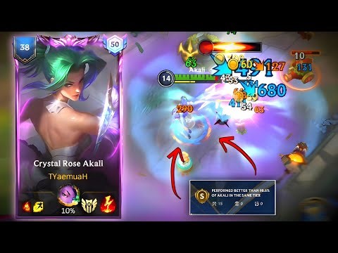 AKALI's BROKEN Build: ZERO DEATHS Solo Carry Win!*