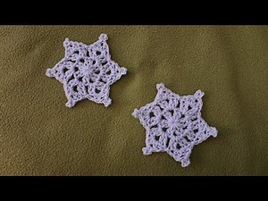 Quick & Easy Snowflakes (#12) - Crochet Tutorial!