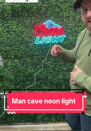Illuminate Your Man Cave with Stylish Neon Lights