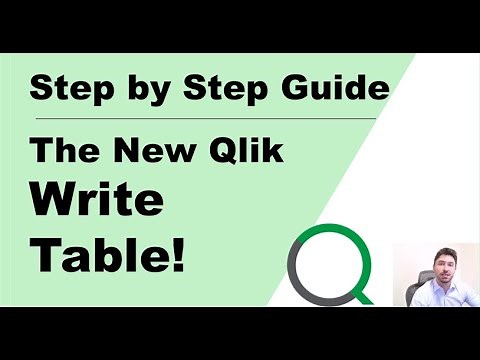 The New Qlik Write Table - Step by Step Guide to Writeback