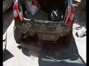 [TUTO] Attelage Clio 2 - Pare chocs démonté, montage attelage (Vidéo 2/6)