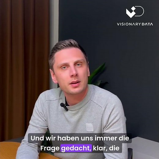 Was steckt hinter Visionary Data? 🤔