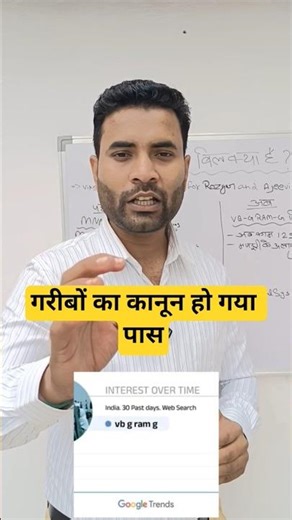 VB G RAM G Bill 2025 | New law for the poor passed | What is VB G RAM G Bill #facts #shorts #news