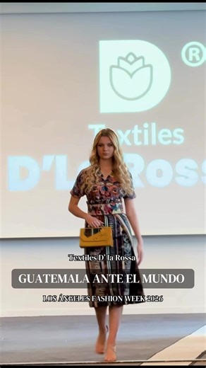 @textiles D’ La Rossa BRILLARÁ EN LA SEMANA DE LA MODA EN LOS ÁNGELES CALIFORNIA. #guatemala #nyfw #missuniverse #viral #missgrandinternational