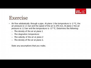 Compressible Flow - Exercise 3