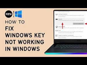 🪟 How to Fix Windows Key Not Working in Windows 11 | Quick and Easy Solution 💻