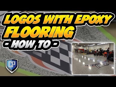 How To: Logos With Epoxy Flooring