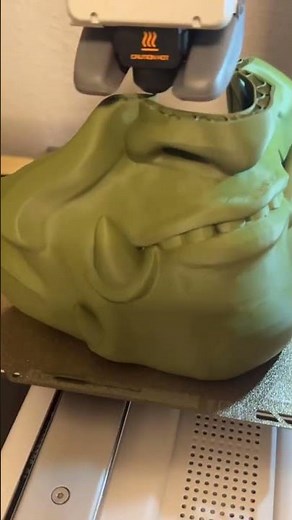 Menpo Samurai Mask — 3D Printed and Brought to Life #SamuraiMask #3dprinting