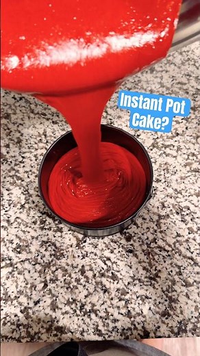 Did you know you can use a spring form pan in the instant pot?